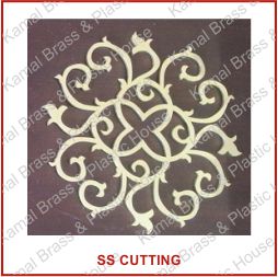 Brass Cutting Jaali Etching Waterjet